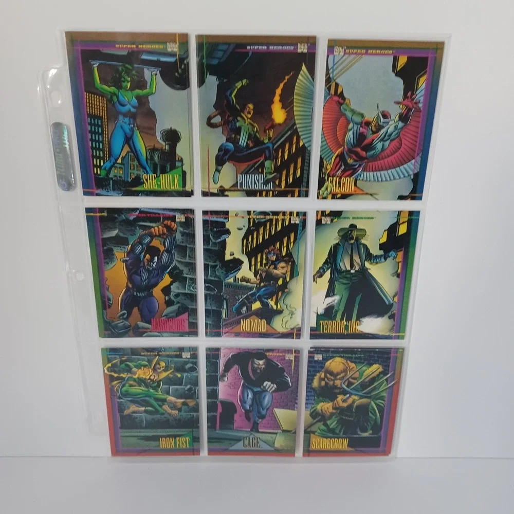 1993‎ SkyBox Marvel Universe trading cards #82-90